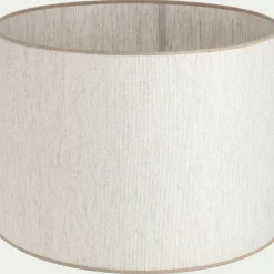 alinea Abat-Jour Suspension|Suspension Non-Électrifiée*Abat-jour conique en tissu D40cm - Blanc