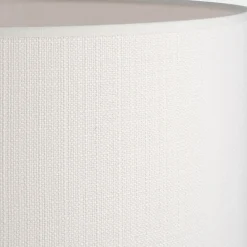 alinea Abat-Jour Lampe*Abat-jour cylindrique D40xH30cm - Blanc