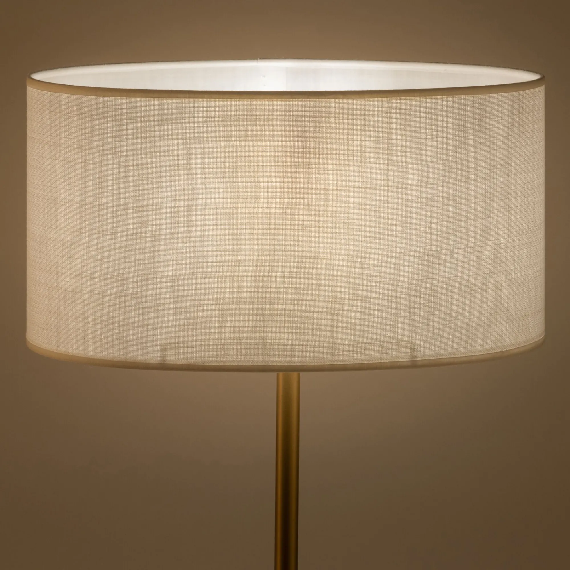 alinea Abat-Jour Lampe*Abat-jour cylindrique en coton D32cm - Blanc