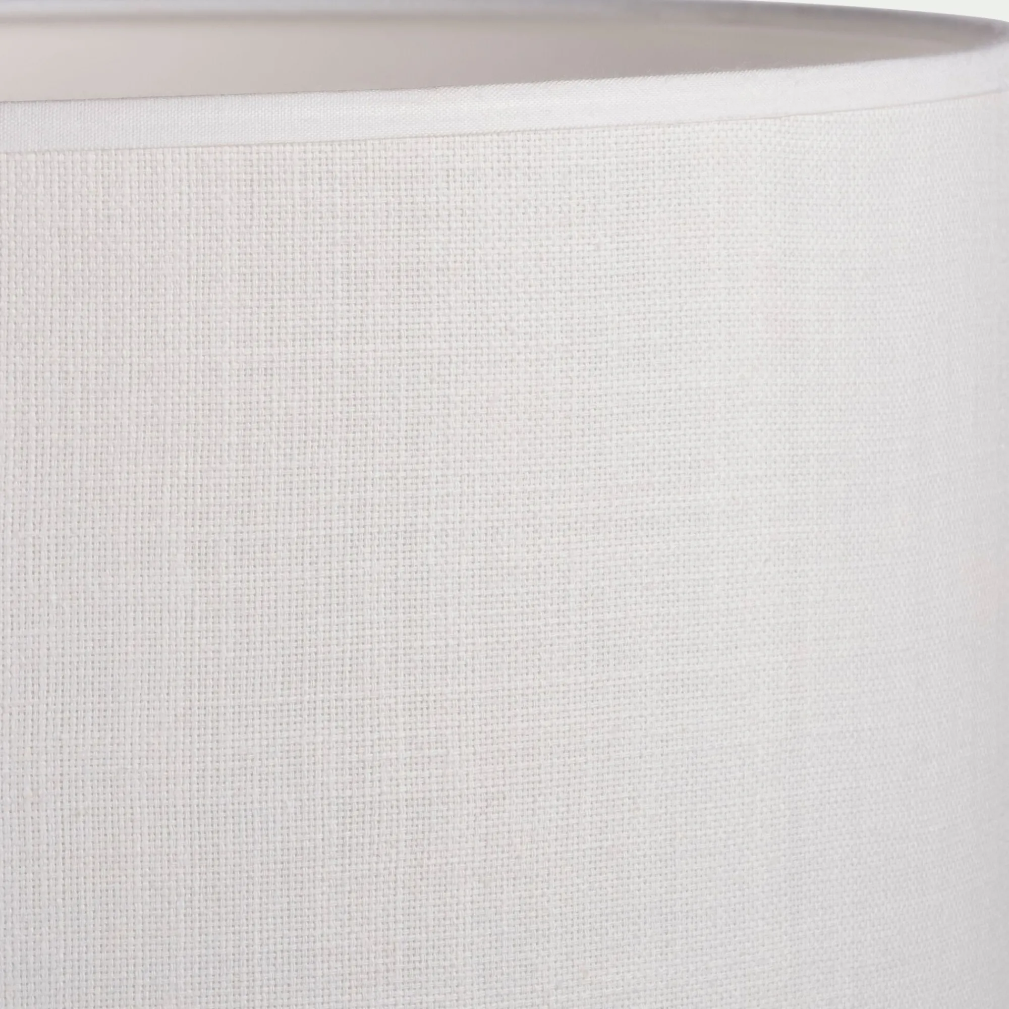alinea Abat-Jour Suspension|Suspension Non-Électrifiée*Abat-jour cylindrique en coton D60cm - capelan Blanc