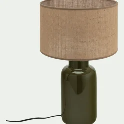 alinea Abat-Jour Lampe|Abat-Jour Suspension*Abat-jour cylindrique en cotonette D28cm - Beige