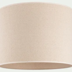 alinea Abat-Jour Lampe*Abat-jour cylindrique en coton D40xH30cm - Naturel