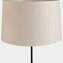 alinea Abat-Jour Lampe|Abat-Jour Suspension*Abat-jour cylindrique en jute D55cm - Blanc