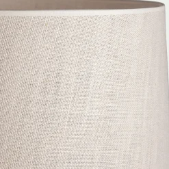 alinea Abat-Jour Lampe|Abat-Jour Suspension*Abat-jour cylindrique en jute D55cm - Blanc