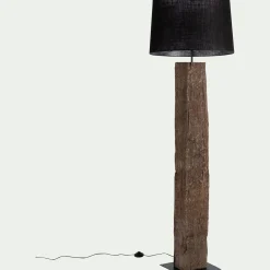 alinea Abat-Jour Lampe|Abat-Jour Naturel*Abat-jour en jute D55cm - Noir