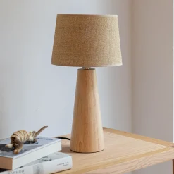 alinea Abat-Jour Lampe|Abat-Jour Naturel*Abat-jour forme FAA en papier tressé D20cm - Naturel