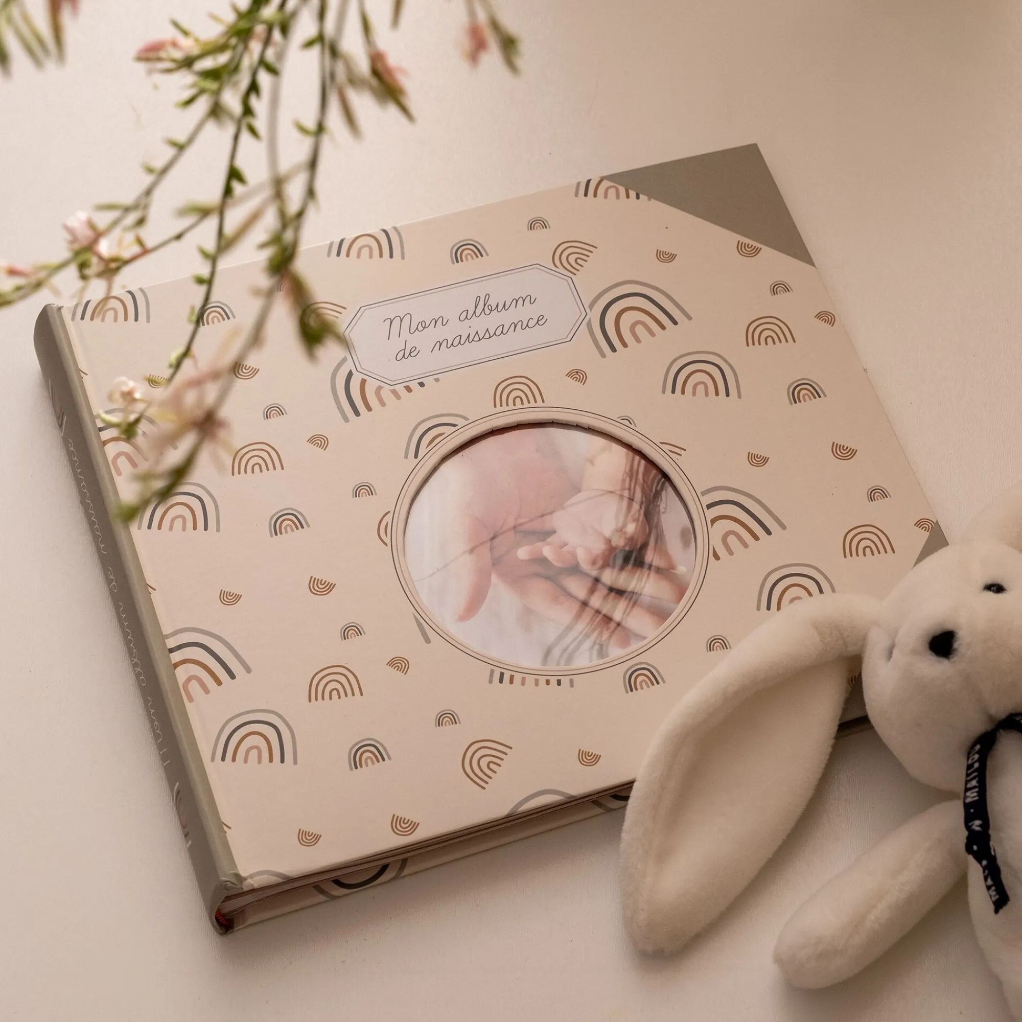 alinea Matelas Enfant*Album de naissance 120 photos - Blanc