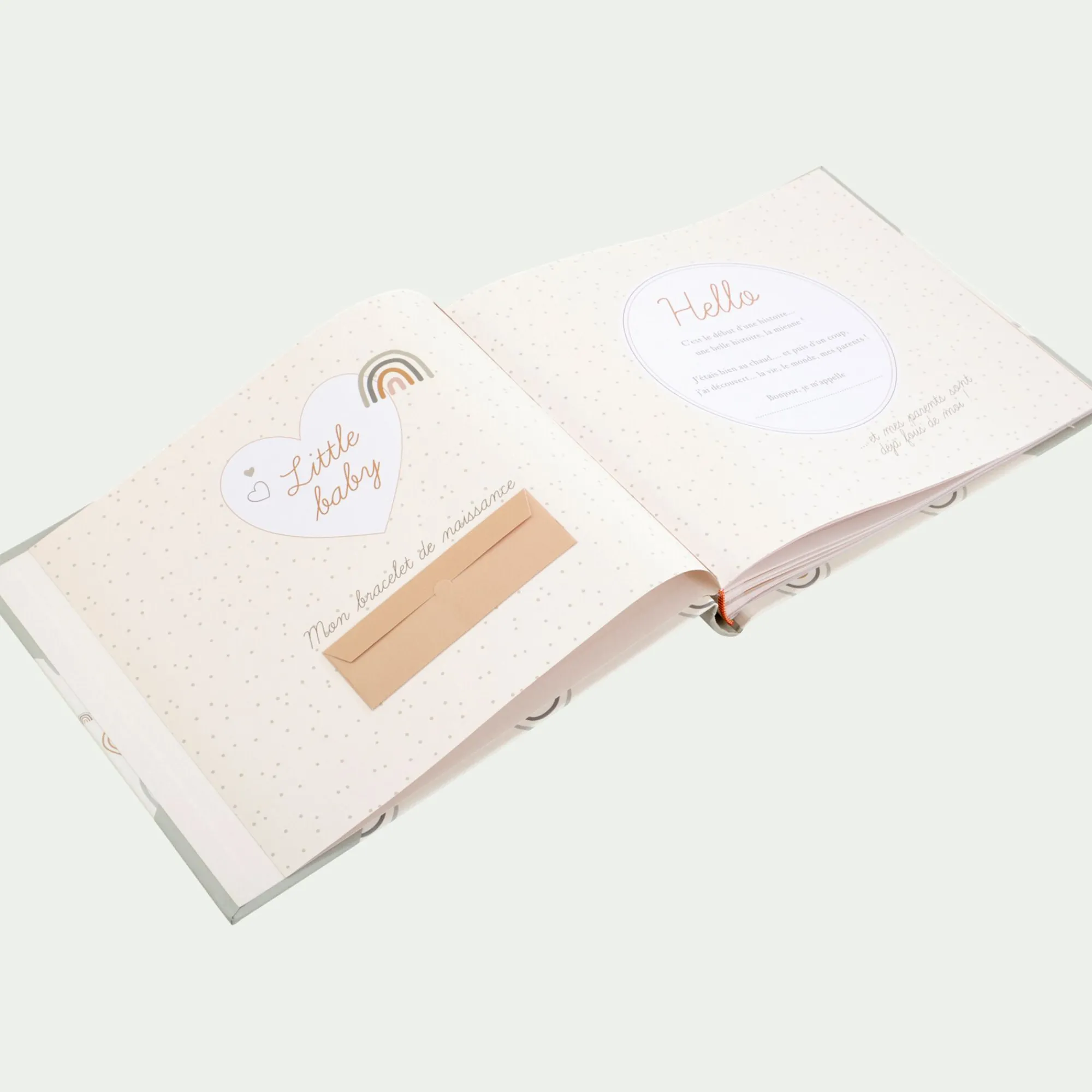 alinea Matelas Enfant*Album de naissance 120 photos - Blanc