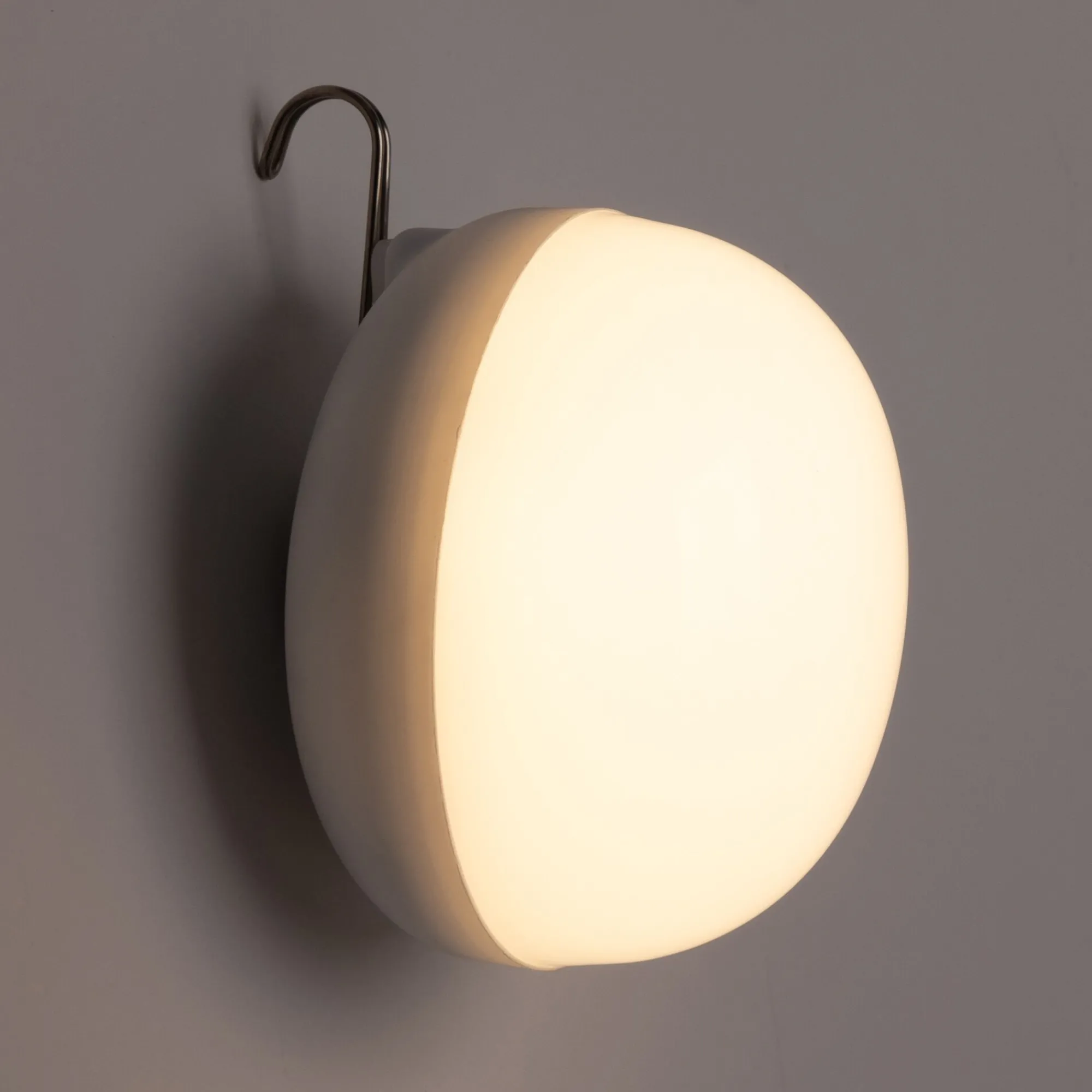 alinea Luminaire Exterieur|Lampe Et Lampadaire D'Extérieur*Ampoule d'extérieur rechargeable H12xD11cm - Blanc
