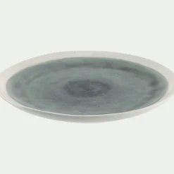 alinea Assiette*Assiette à dessert en grès D20,5cm - autan Bleu