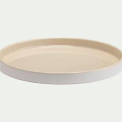alinea Assiette*Assiette à dessert en grès D21,5cm - Blanc