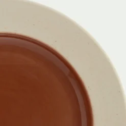 alinea Assiette|Assiette De Noël*Assiette à dessert en grès D20cm - Terracotta