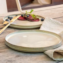 alinea Assiette*Assiette à dessert en grès D21,3cm - Beige