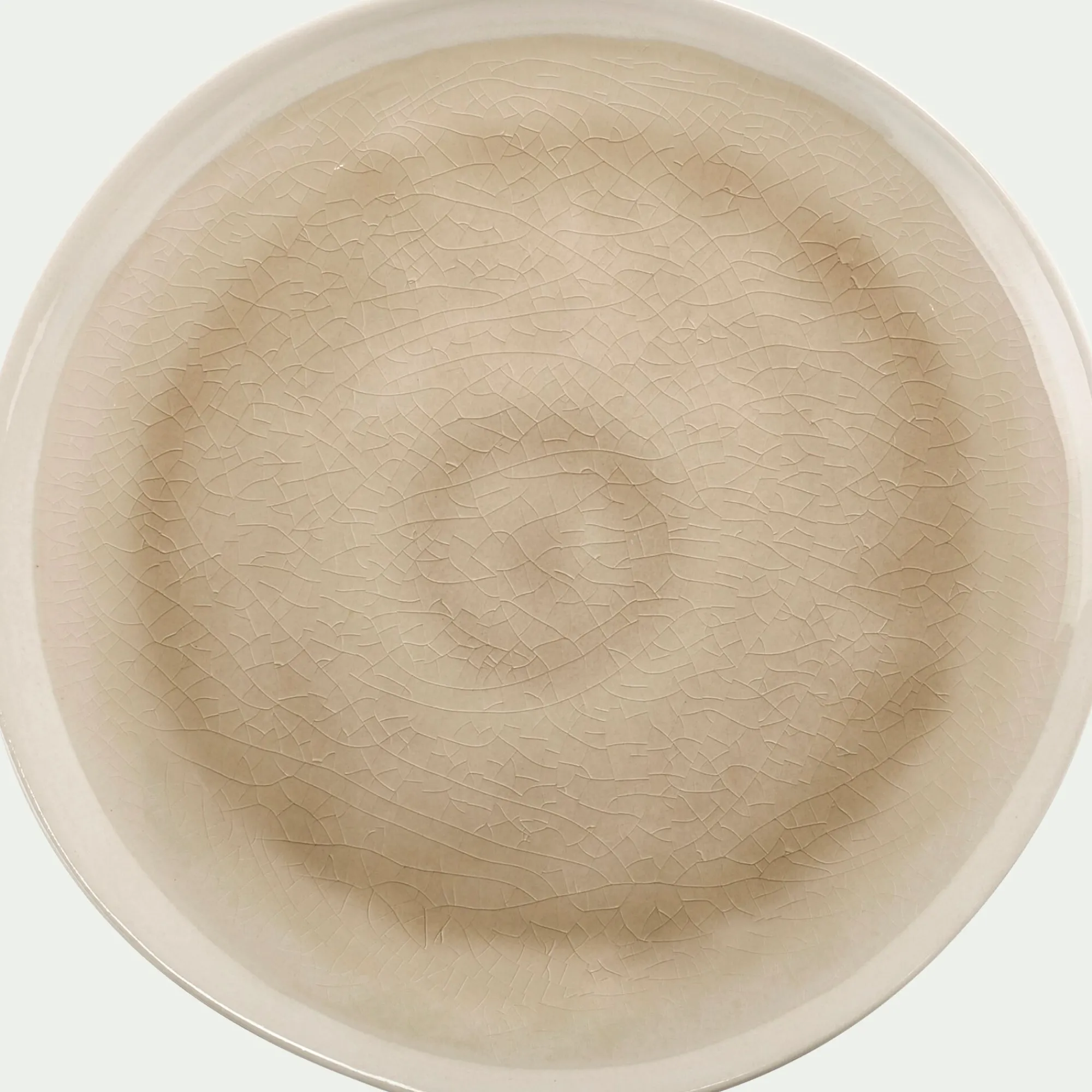 alinea Assiette|Assiette De Noël*Assiette à dessert en grès D20,5cm - alpilles Beige