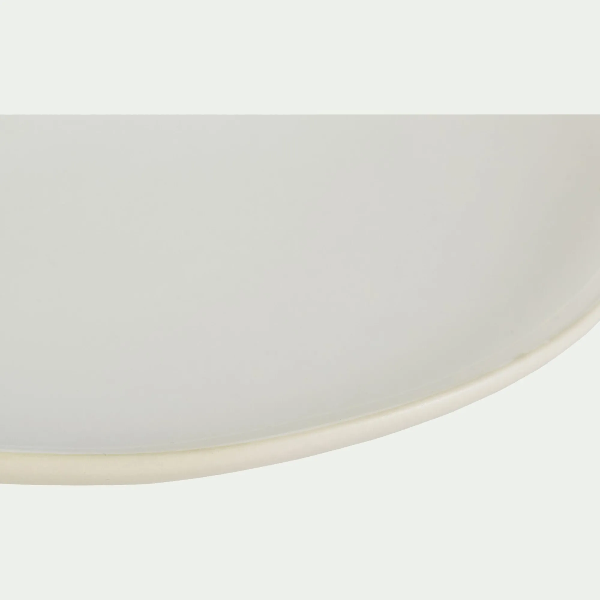 alinea Assiette|Assiette De Noël*Assiette à dessert en grès D21cm - Blanc ventoux