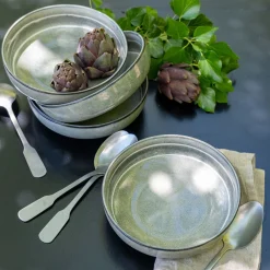 alinea Assiette|Assiette De Noël*Assiette creuse en grès D17,5cm - calaluna Bleu