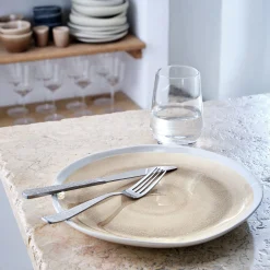 alinea Assiette|Assiette De Noël*Assiette plate en grès D27,5cm - alpilles Beige