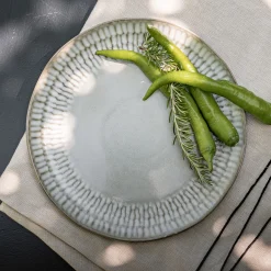 alinea Assiette*Assiette plate en grès D26,6cm - ventoux Blanc