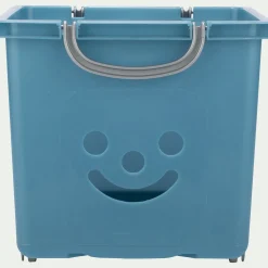 alinea Matelas Enfant|Boîte De Rangement Enfant*Bac de rangement 25L - figuerolles Bleu