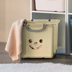 alinea Matelas Enfant|Boîte De Rangement Enfant*Bac de rangement 25L - Vert olivier