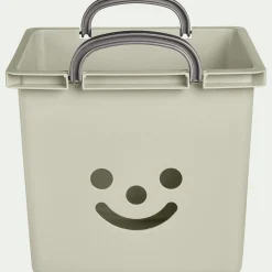 alinea Matelas Enfant|Boîte De Rangement Enfant*Bac de rangement 25L - Vert olivier
