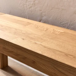 alinea Tiroir Et Bout De Lit|Tabouret*Banc en chêne massif huilé L160cm - Bois clair
