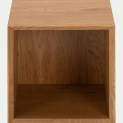alinea Meuble D'Entrée|Bibliothèque Et Étagère*Bibliothèque 1 case en bois L36xl36xH36cm - Bois clair