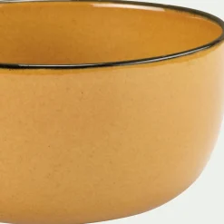alinea Vaisselle Petit Déjeuner|Bol*Bol en grès D14,8cm - Jaune
