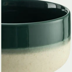 alinea Vaisselle Petit Déjeuner|Bol*Bol en grès D14,5cm - oyat Vert