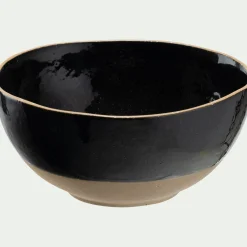 alinea Vaisselle Petit Déjeuner|Bol*Bol en grès recyclé D15,8cm - Noir