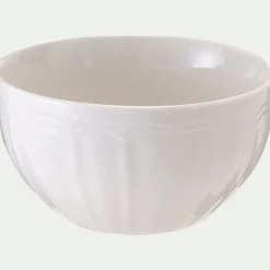 alinea Vaisselle Petit Déjeuner|Bol*Bol en porcelaine - D13,8cm Blanc