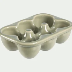 alinea Aménagement Meuble Cuisine|Salière Et Poivrière*Boîte pour 6 œufs en grès - Vert