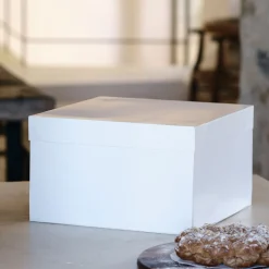 alinea Ustensile Pour Pâtisserie*Boîte pâtissière L35,5xl35,5xH22,8cm - Blanc