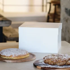 alinea Ustensile Pour Pâtisserie*Boîte pâtissière L30,4xl30,4xH20cm - Blanc