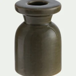 alinea Bougeoir*Bougeoir en céramique D5,5xH8,5cm - cèdre Vert