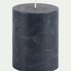 alinea Bougie*Bougie cylindrique - H10cm Bleu