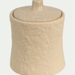 alinea Bougie*Bougie déco en grès H11cm - sable Rose