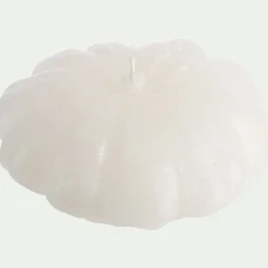 alinea Bougie*Bougie fleur D14,5cm - Blanc