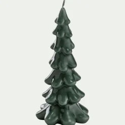 alinea Petit Sapin De Noël|Bougie Et Photophore De Noël*Bougie forme sapin H15,8cm (couleur aléatoire) Rouge