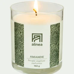 alinea Bougie*Bougie parfumée senteur Amande 160g