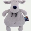alinea Matelas Enfant|Peluche*Bouillote les pops bebel le mouton - gris H30cm