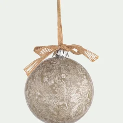 alinea Boule De Noël*Boule de Noël D8cm - (modèle aléatoire) Beige