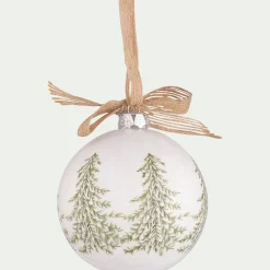 alinea Boule De Noël*Boule de Noël D8cm - (modèle aléatoire) Beige