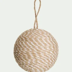 alinea Boule De Noël*Boule de Noël D8cm - (modèle aléatoire) Naturel