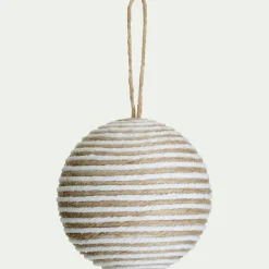 alinea Boule De Noël*Boule de noël D10cm - (modèle aléatoire) Naturel