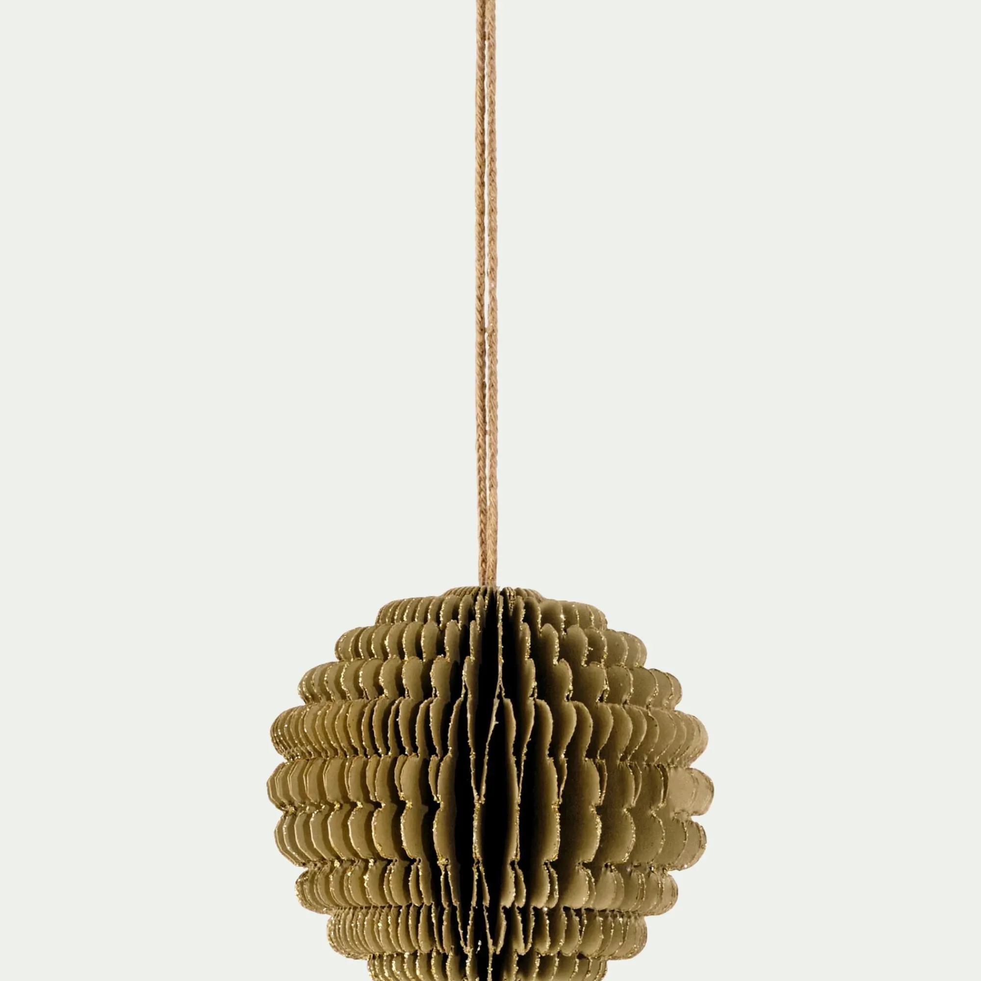 alinea Boule De Noël*Boule de Noël en papier D6cm - Doré