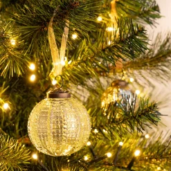 alinea Boule De Noël*Boule de Noël en verre D7,5cm - Transparent