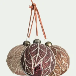 alinea Boule De Noël*Boule de noël en verre D8cm - (modèle aléatoire) Vert