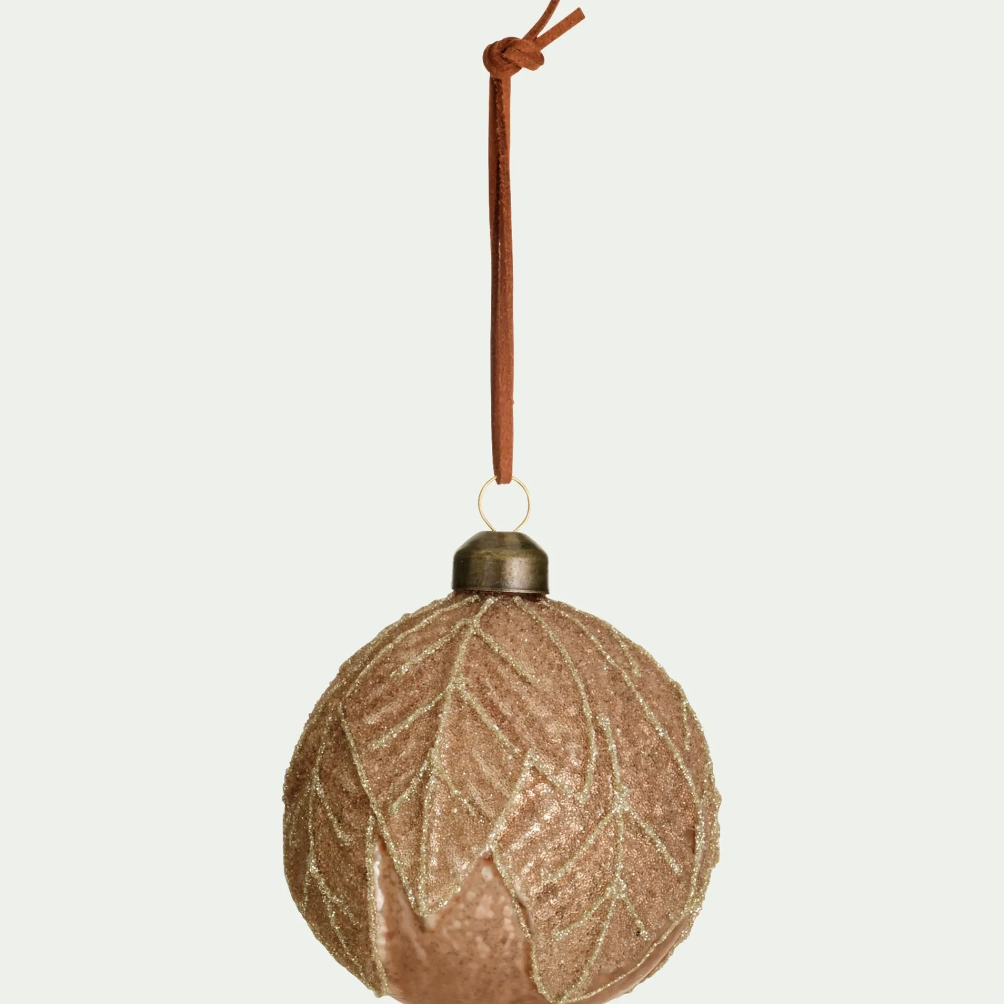 alinea Boule De Noël*Boule de noël en verre D8cm - (modèle aléatoire) Vert