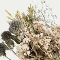 alinea Fleurs Séchées|Décoration De La Table De Noël*Bouquet de fleurs séchées 35cm - Bleu